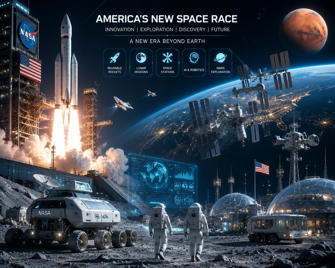 Inside America’s New Space Race