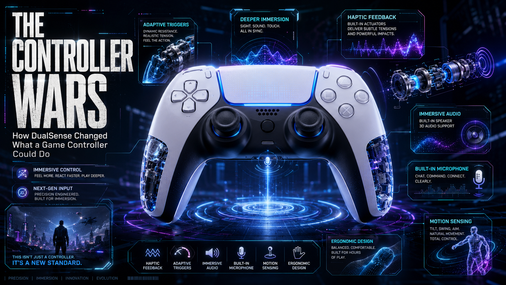 The Controller Wars: How DualSense Changed What a Game Controller Could Do